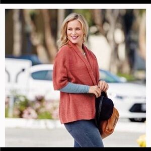 Cabi‎ Love Carol Collection oversized ribbed cardigan size XL